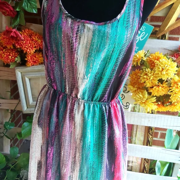 Xhilaration NWT Multiple Color Dress - Picture 5 of 8